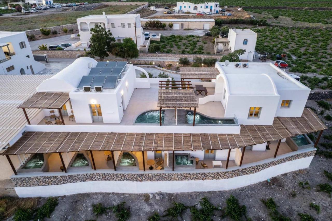 New Villa Katerina Collection Megalochori  Luaran gambar