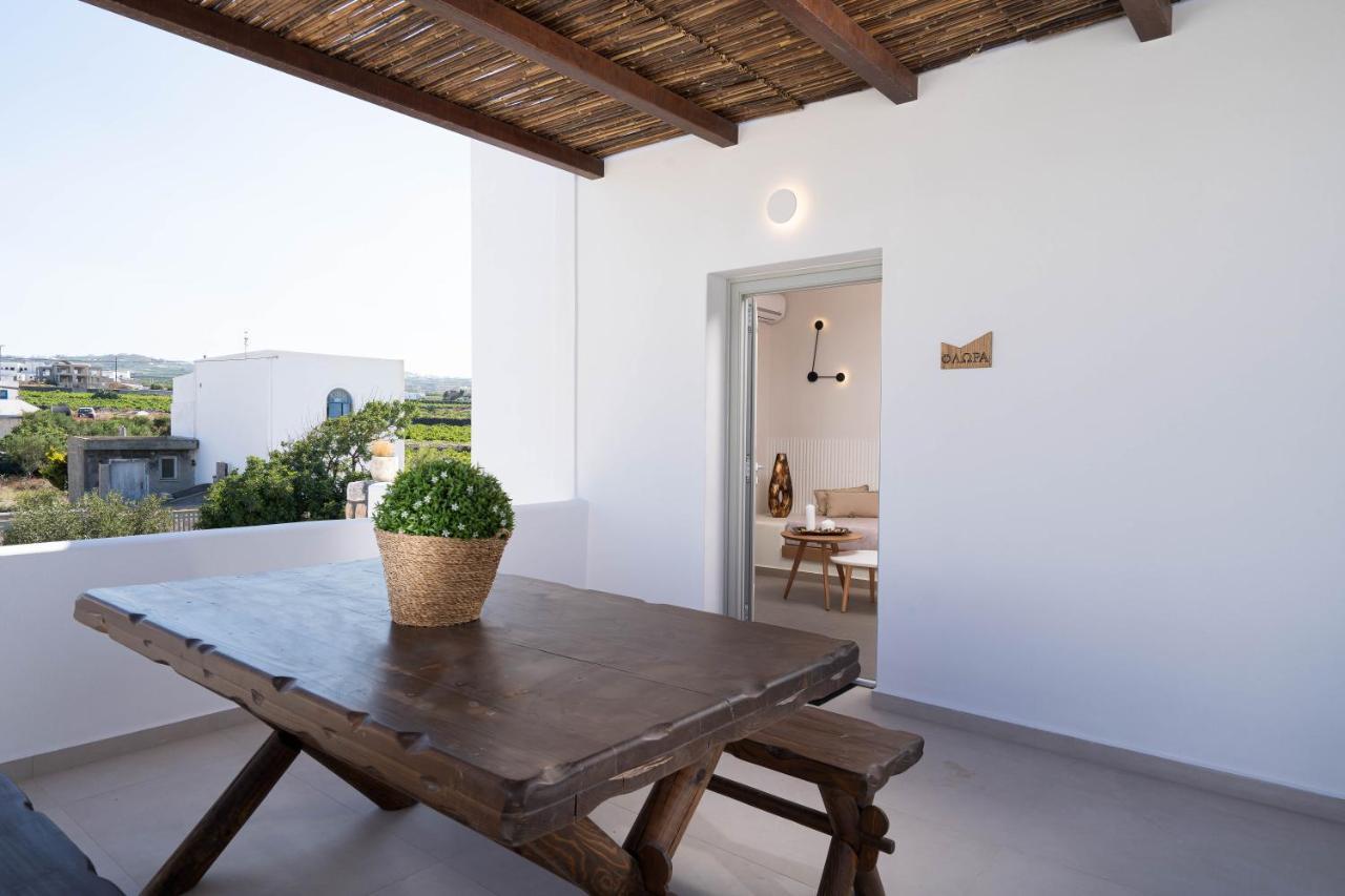 New Villa Katerina Collection Megalochori  Luaran gambar