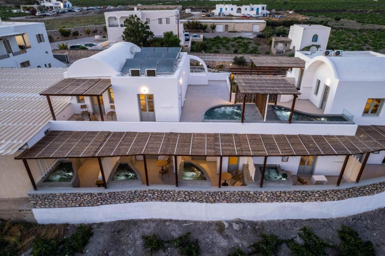 New Villa Katerina Collection Megalochori  Luaran gambar