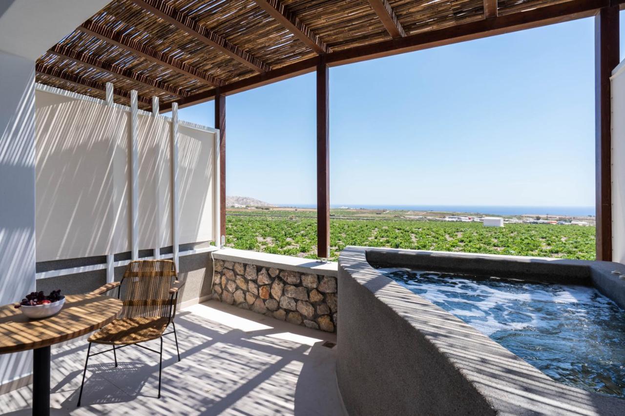 New Villa Katerina Collection Megalochori  Luaran gambar