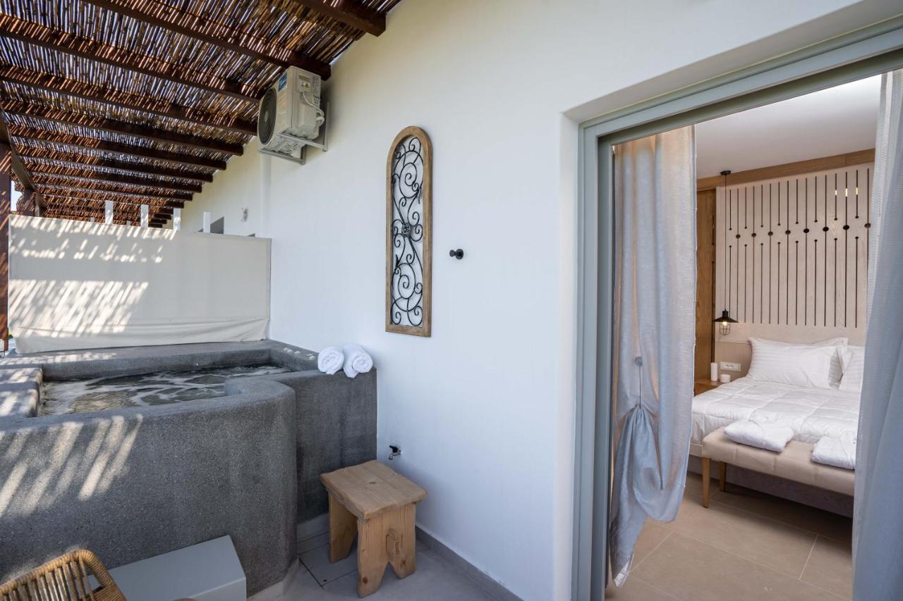 New Villa Katerina Collection Megalochori  Luaran gambar